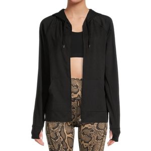 Athletic Works Women's Super Soft Zip Up Hoodie Jacket- Standard and Plus Size